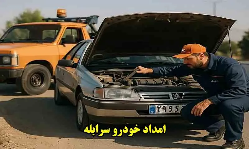 امداد خودرو سرابله - خدمات شبانه‌روزی یدک‌کش و تعمیر سیار